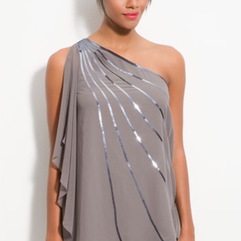 Heed One Shoulder Cascade Top I Size S